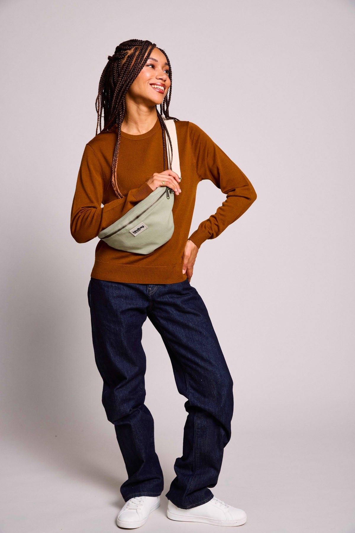 Olivia Clay Green Fanny Pack