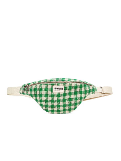 Olivia Vichy green fanny pack