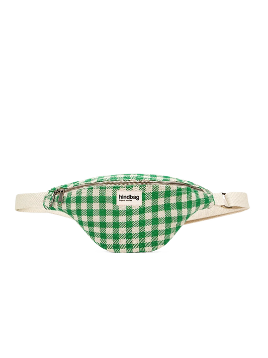 Olivia Vichy green fanny pack