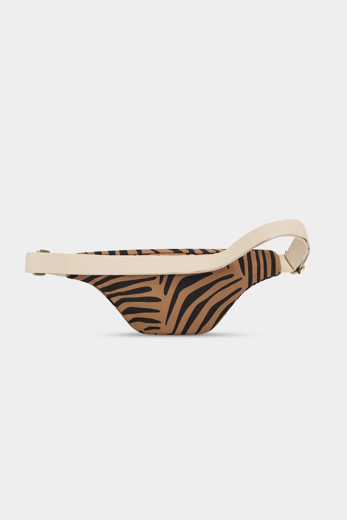 Olivia Belt Bag, Cinnamon Zebra Print