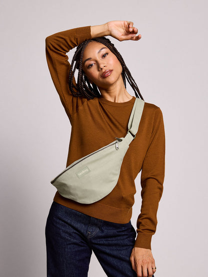 Bum bag L Sasha Clay Green