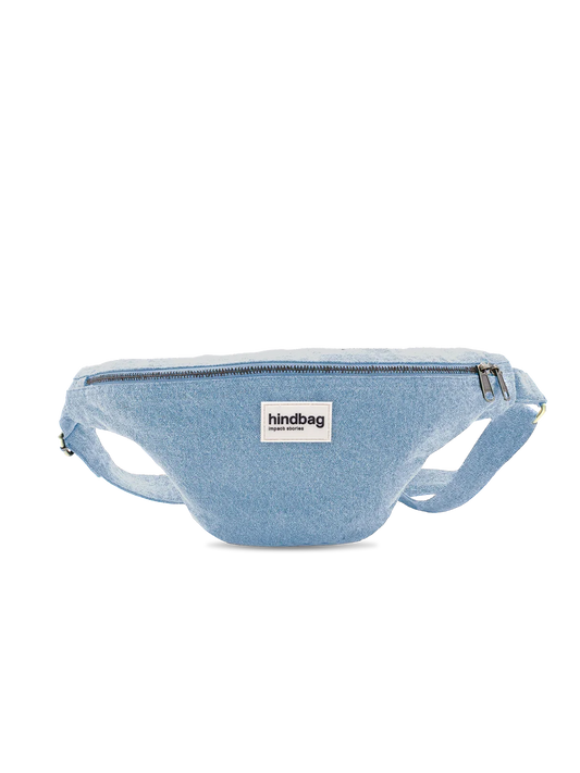 Belt bag L Sasha Denim Blue