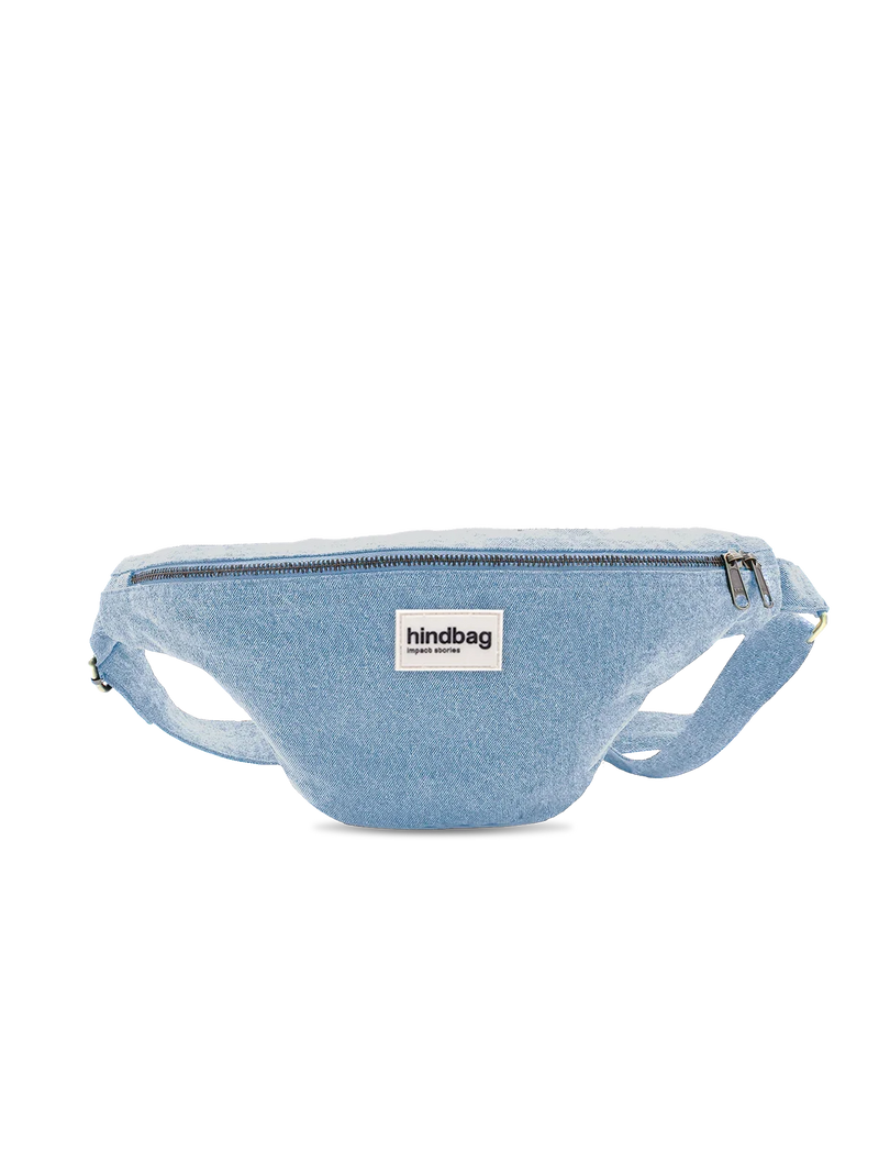 Belt bag L Sasha Denim Blue