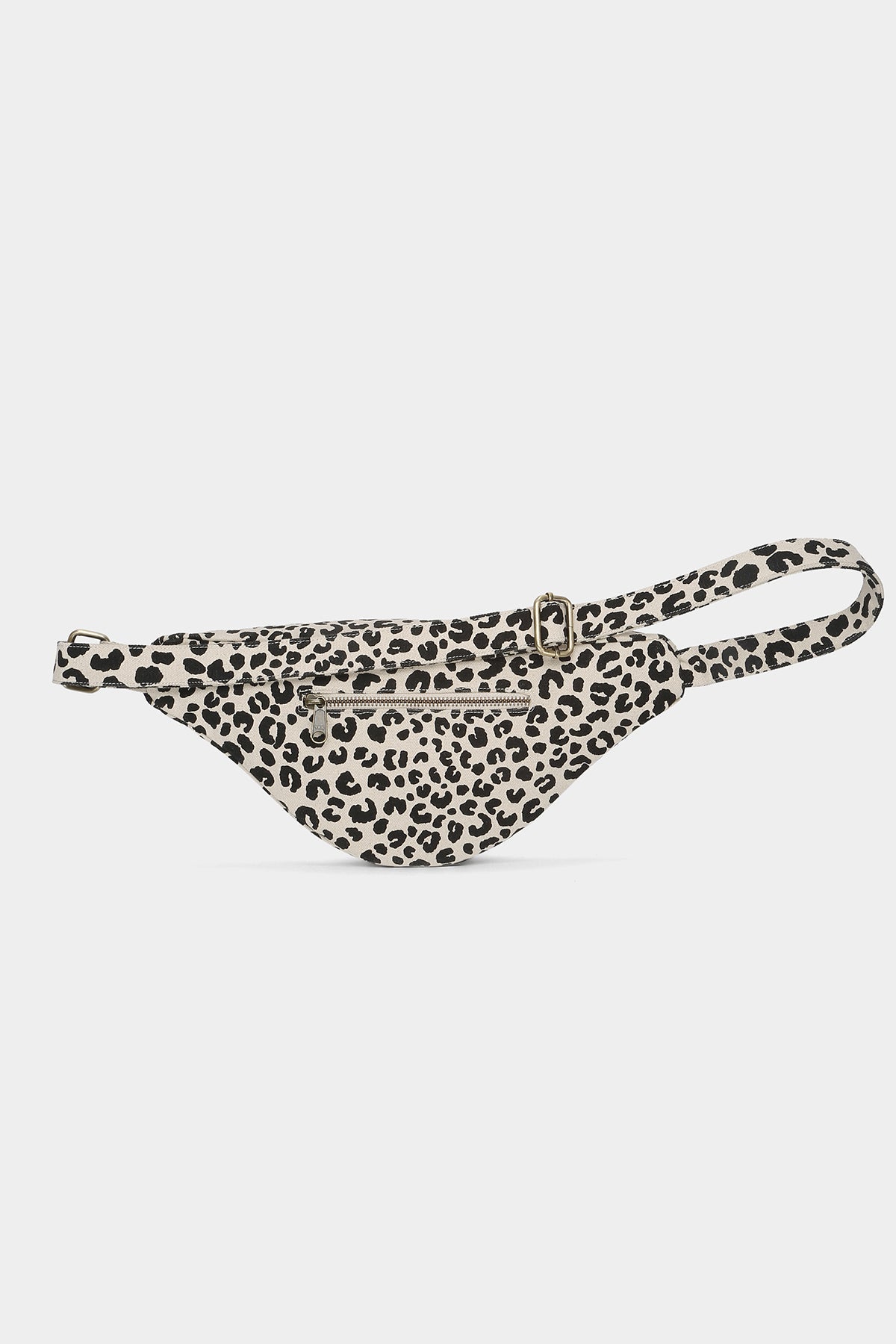 L Sasha Leopard Off-white Fanny Pack