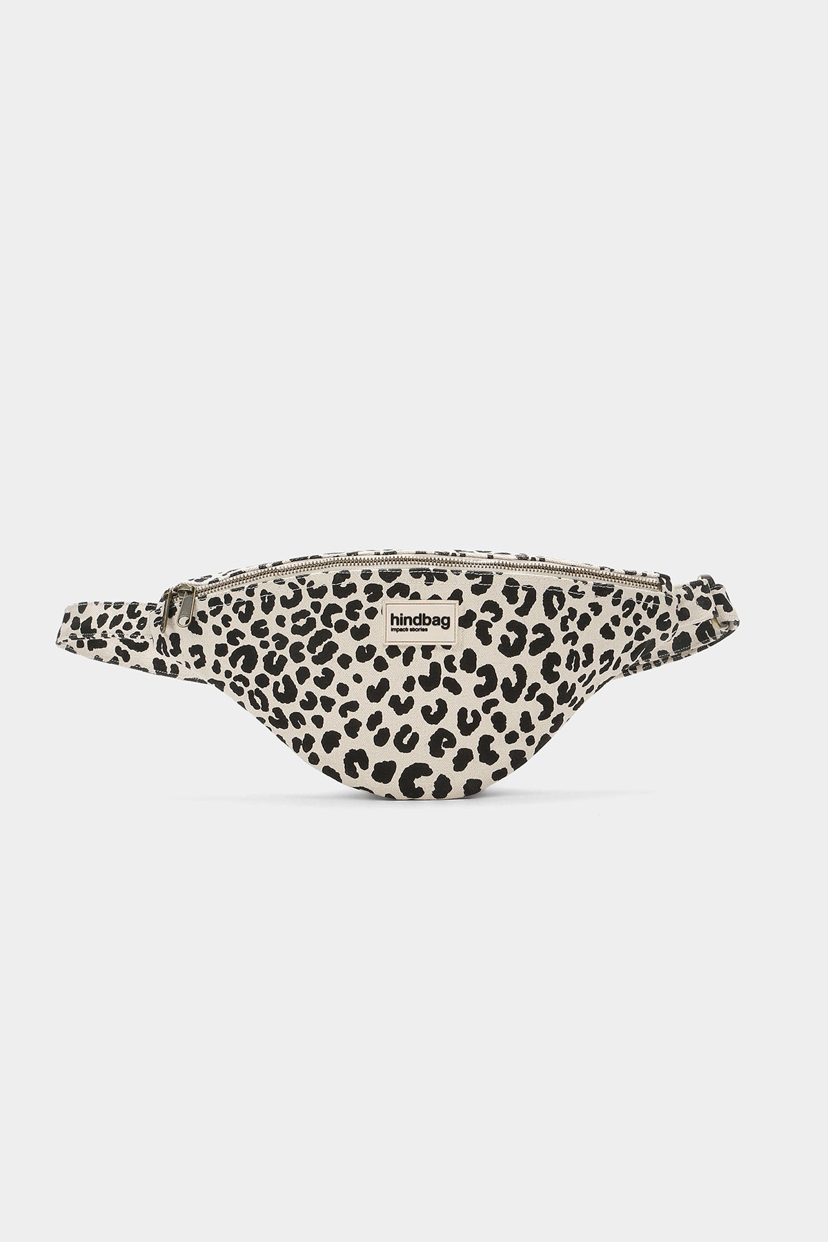 L Sasha Leopard Off-white Fanny Pack