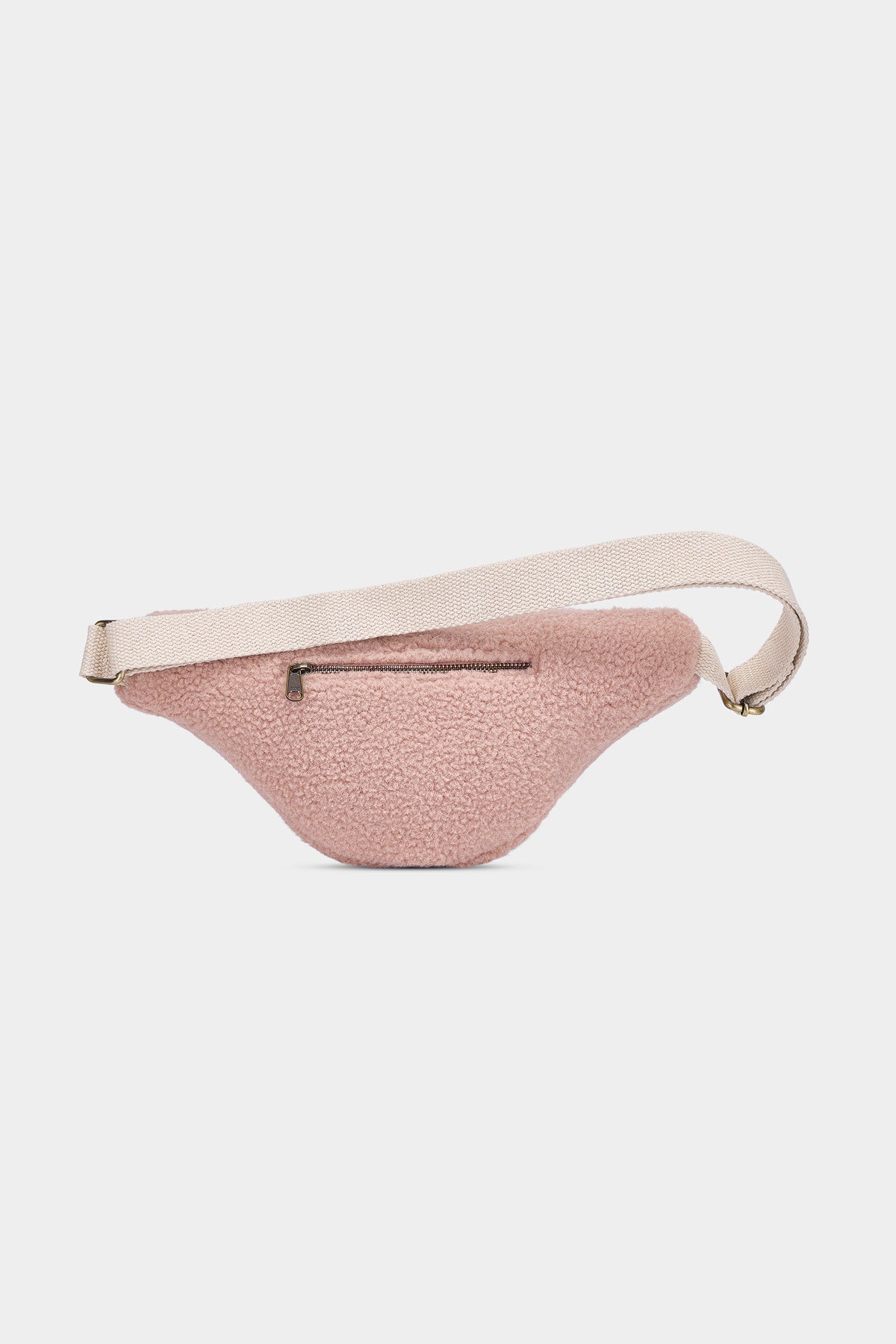L Sasha Teddy Fanny Pack in Powder Pink