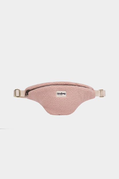 L Sasha Teddy Fanny Pack in Powder Pink