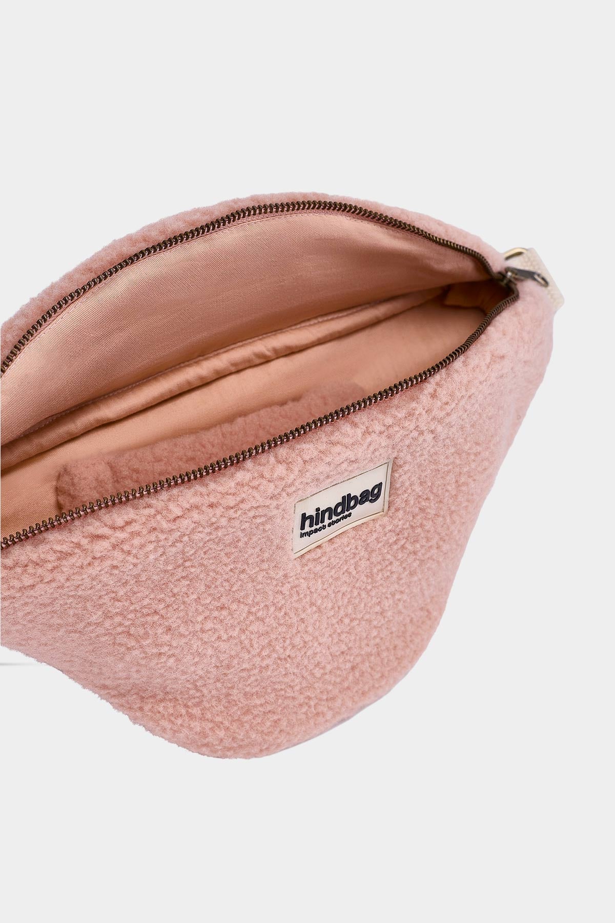 L Sasha Teddy Fanny Pack in Powder Pink