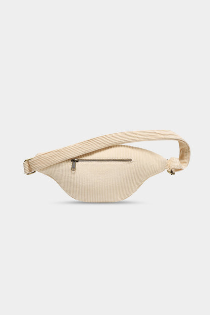 Sasha cream corduroy Bum Bag