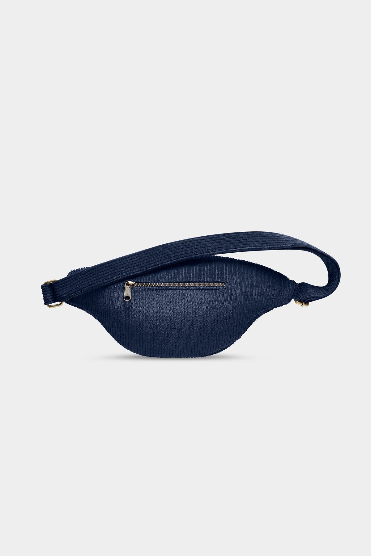 L Sasha fanny pack in navy corduroy