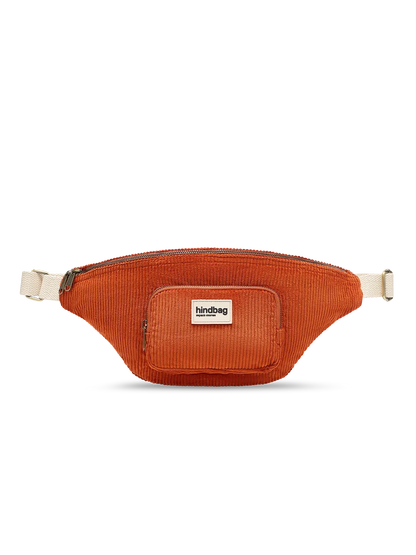 XL Sofia Fanny Pack in brick corduroy