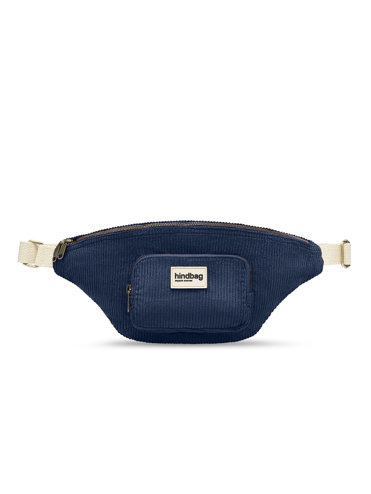 XL Sofia Fanny Pack in navy corduroy