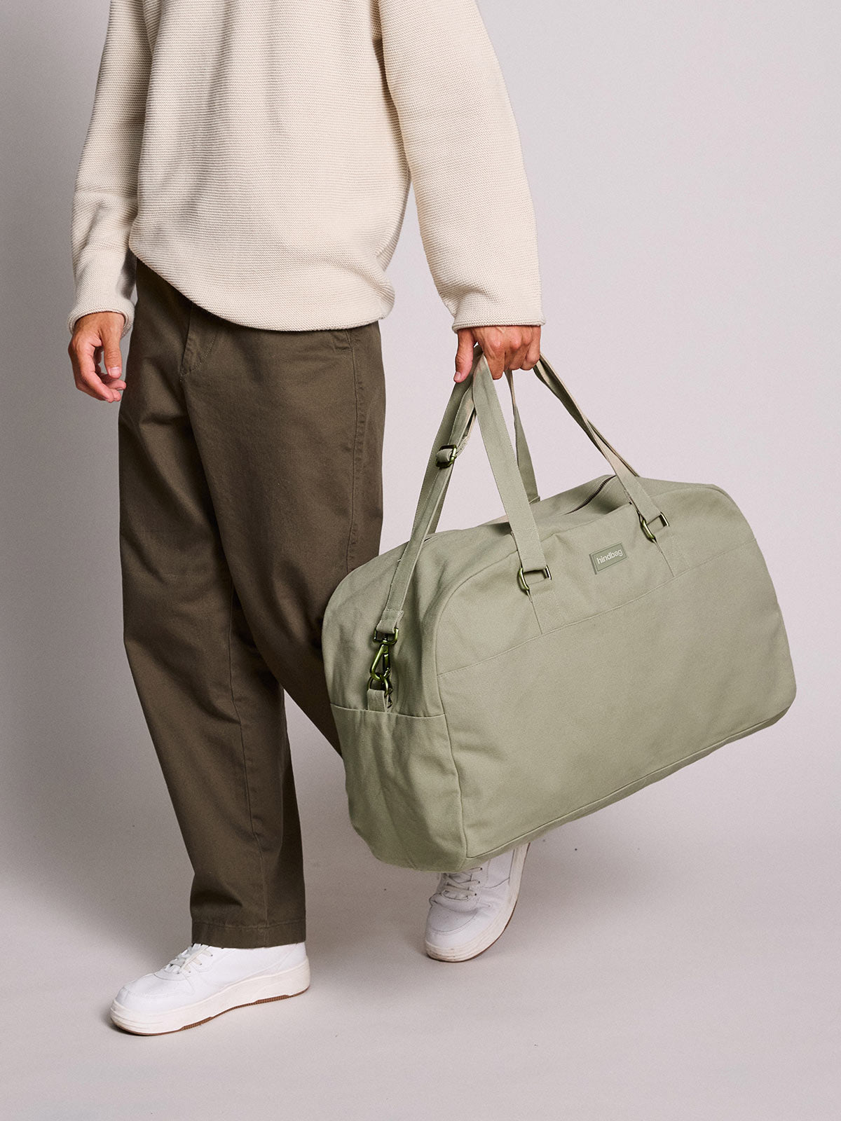 Changing bag Basile Clay Green