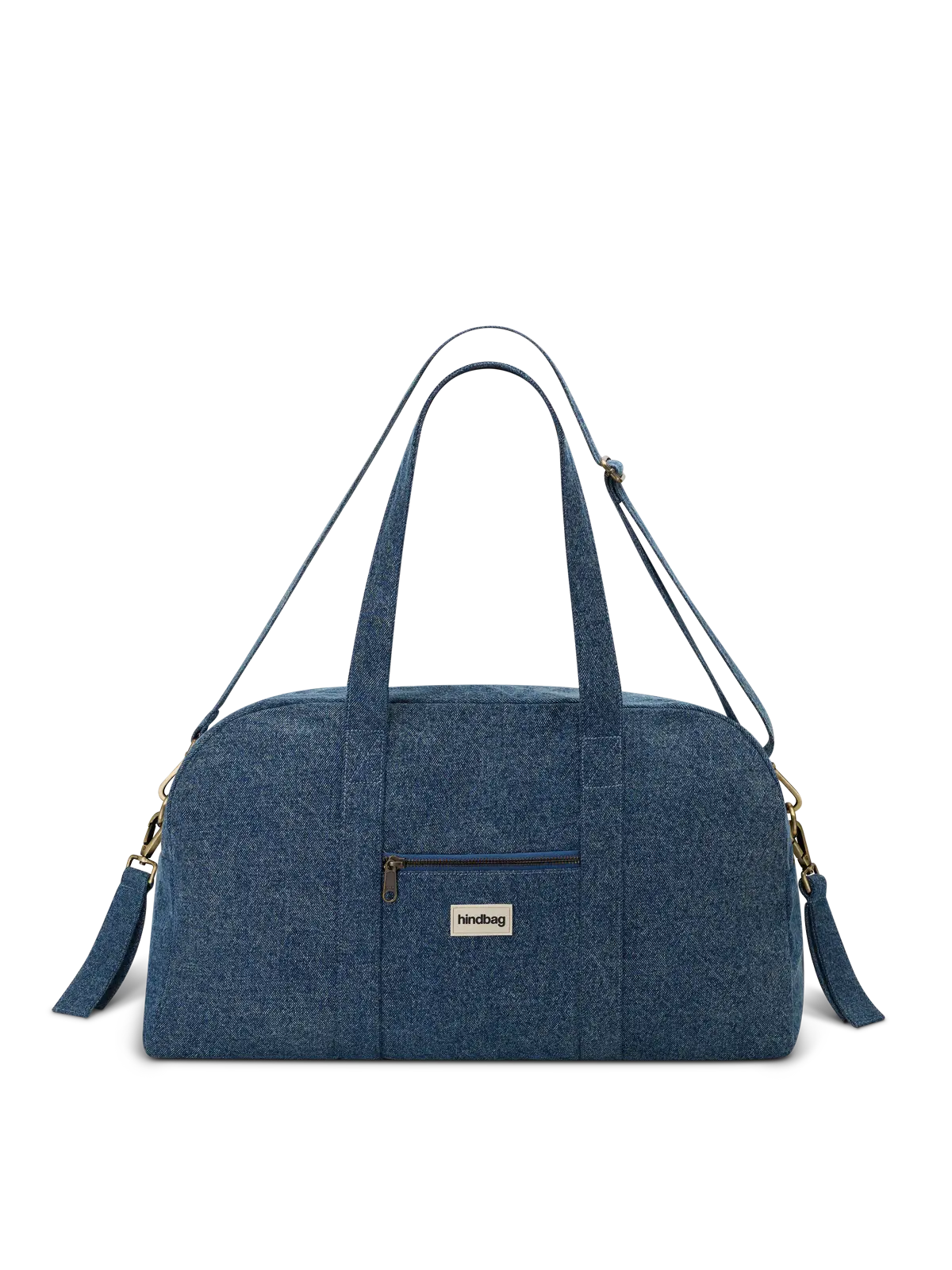 Basile dark blue denim Changing bag