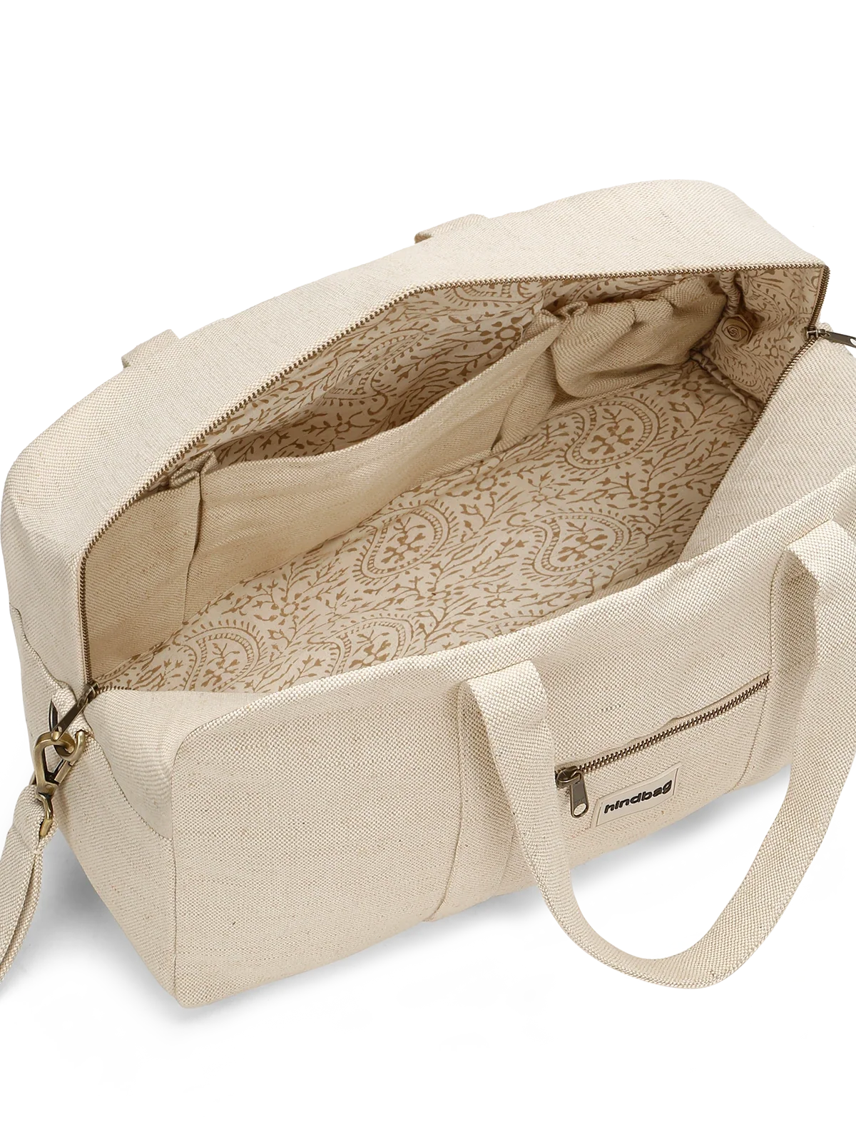 Basile Jute Diaper Bag