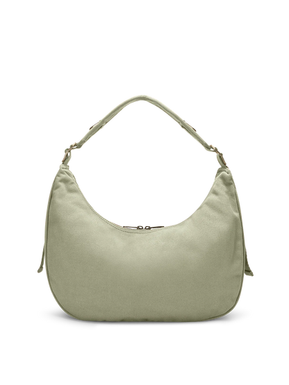 Hobo bag Bianca green clay