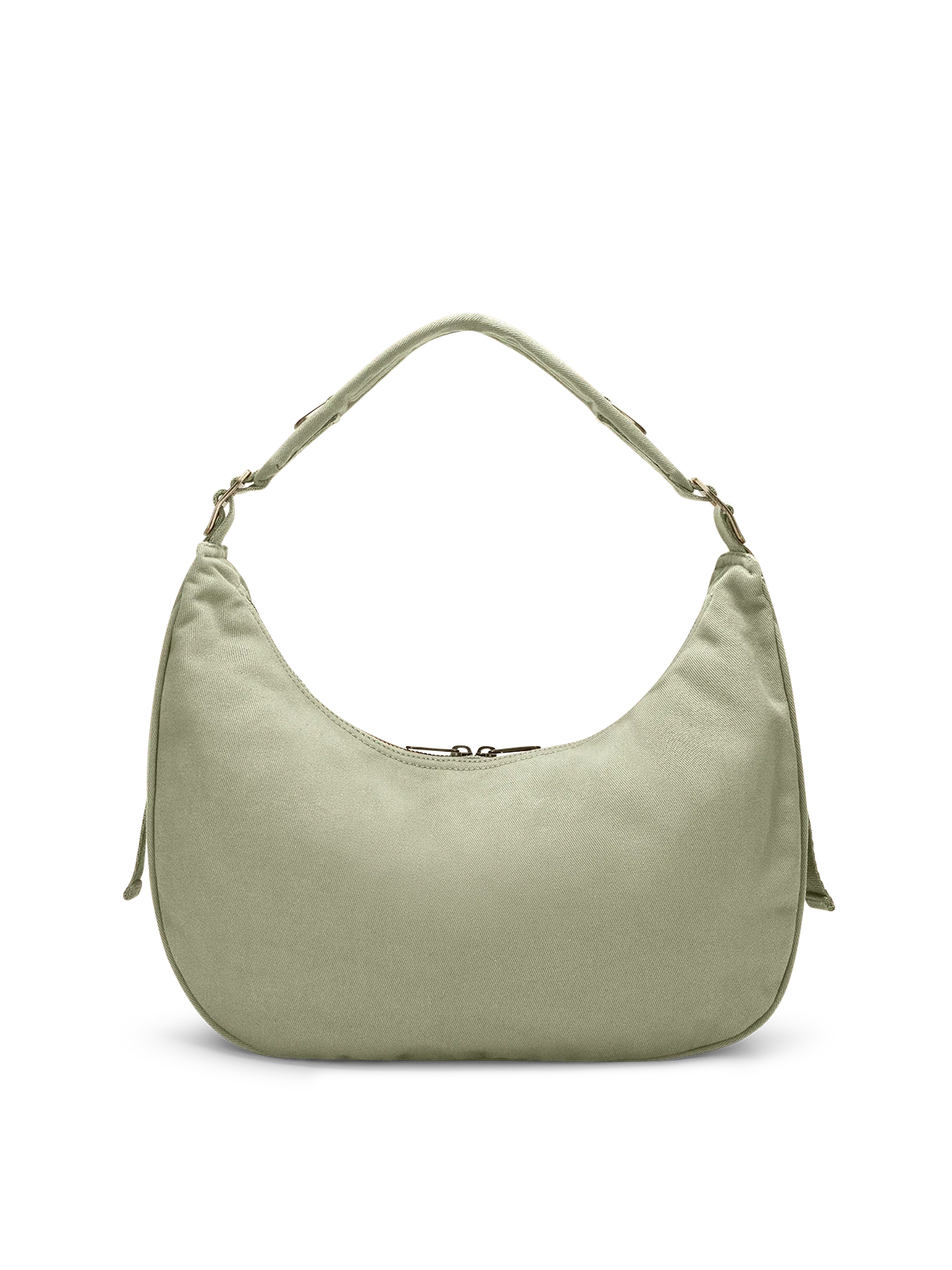 Hobo bag Bianca green clay