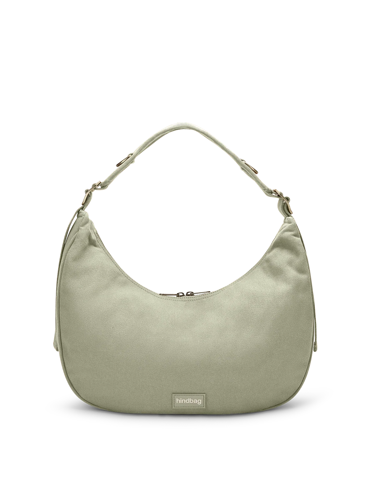 Hobo bag Bianca green clay