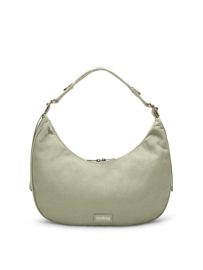Hobo bag Bianca green clay