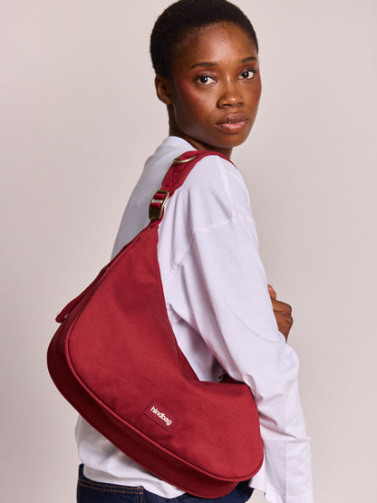 Hobo bag Bianca burgundy