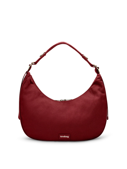 Hobo bag Bianca burgundy