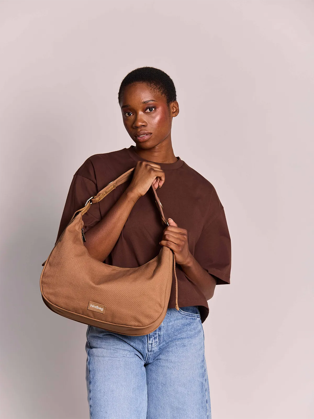 Hobo bag Bianca cinnamon
