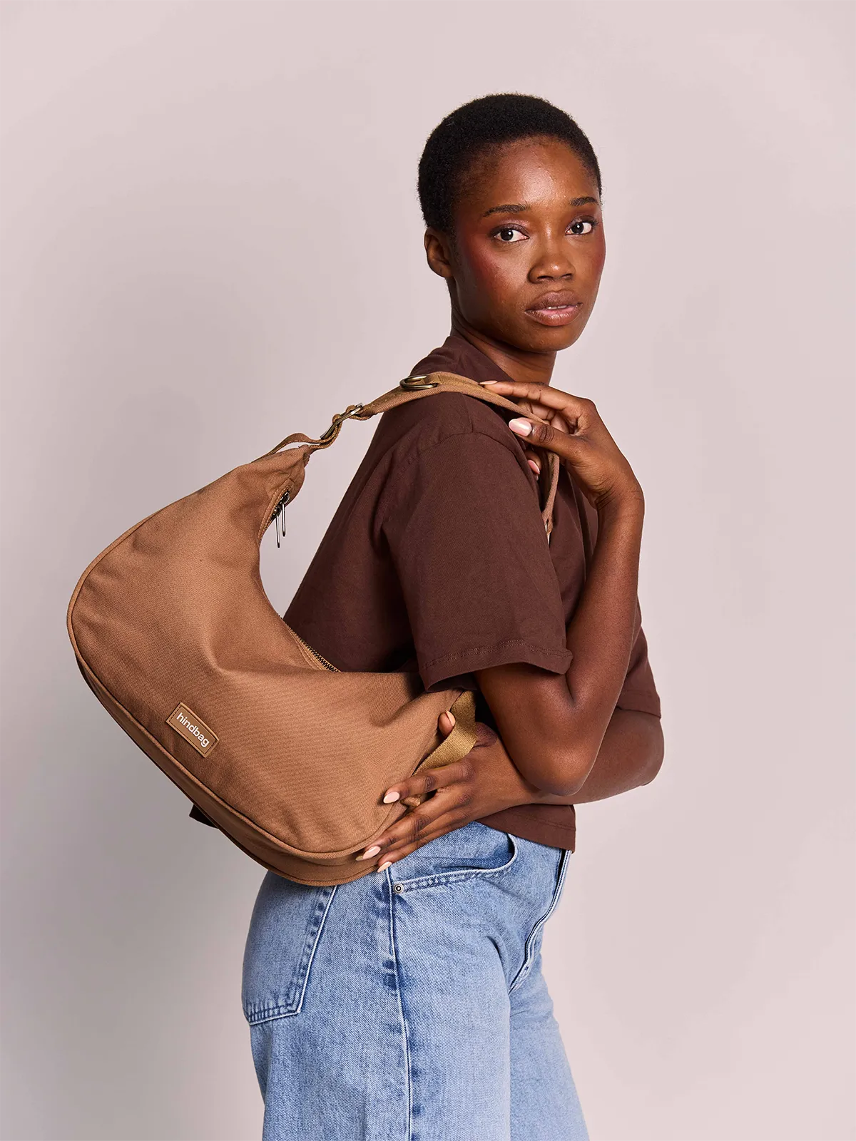 Hobo bag Bianca cinnamon