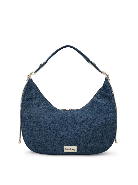 Hobo bag Bianca dark blue denim