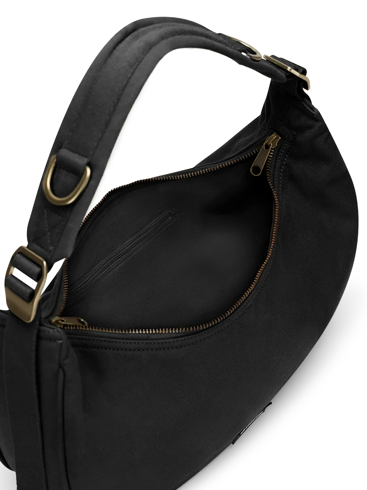 Hobo bag Bianca black