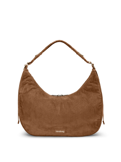Hobo bag Bianca macchiato corduroy