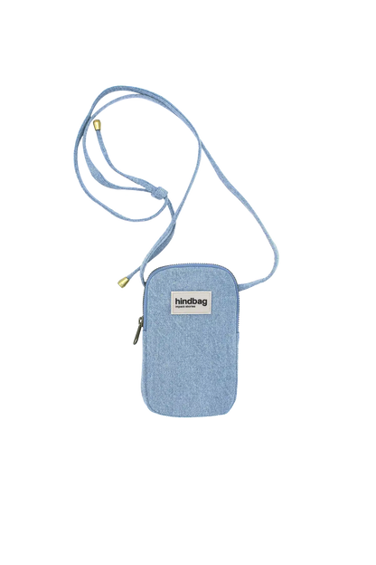 Bill Denim Blue Phone Pouch