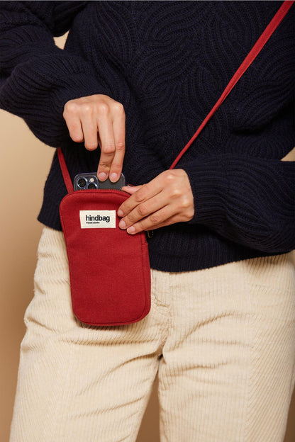 Phone pouch Bill Terracotta
