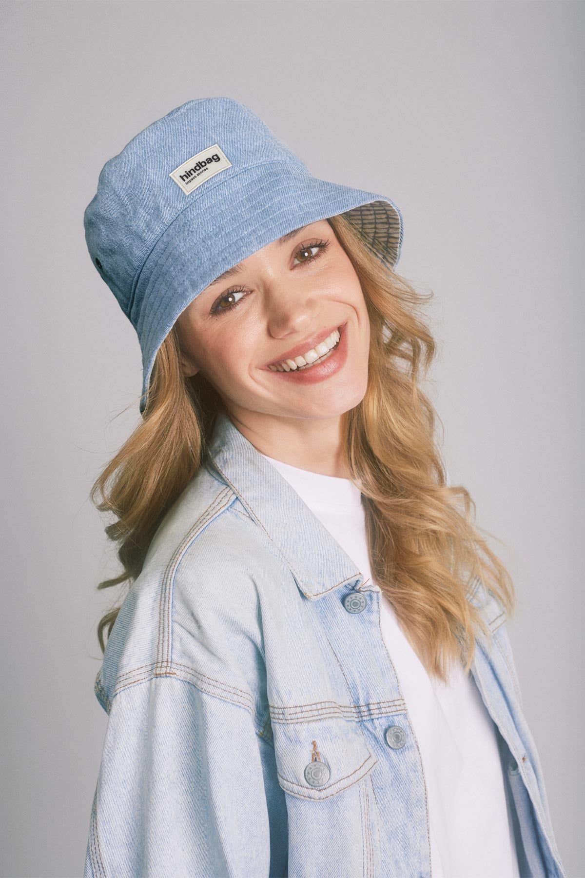 Blue Denim Bucket Hat
