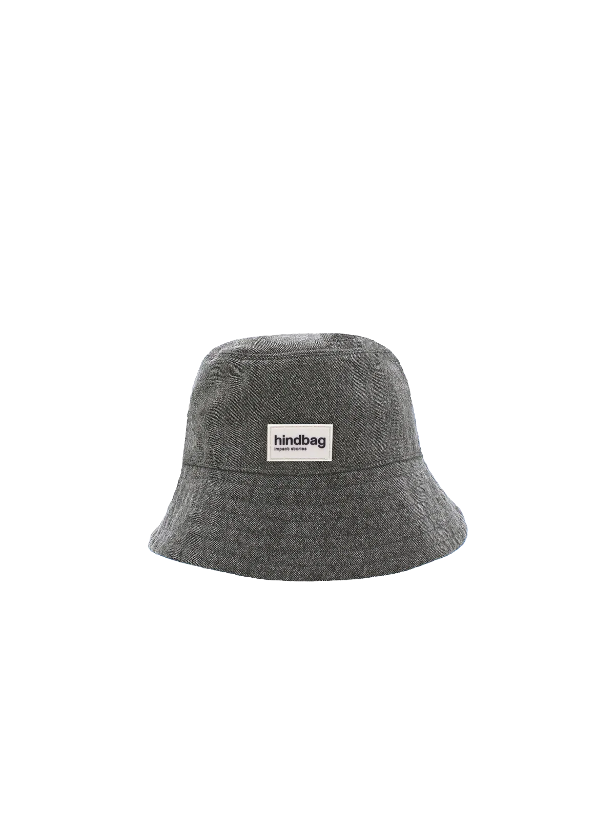 Gray Denim Bucket Hat