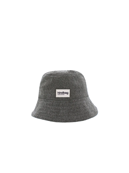 Gray Denim Bucket Hat