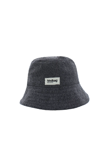 Gray Denim Bucket Hat