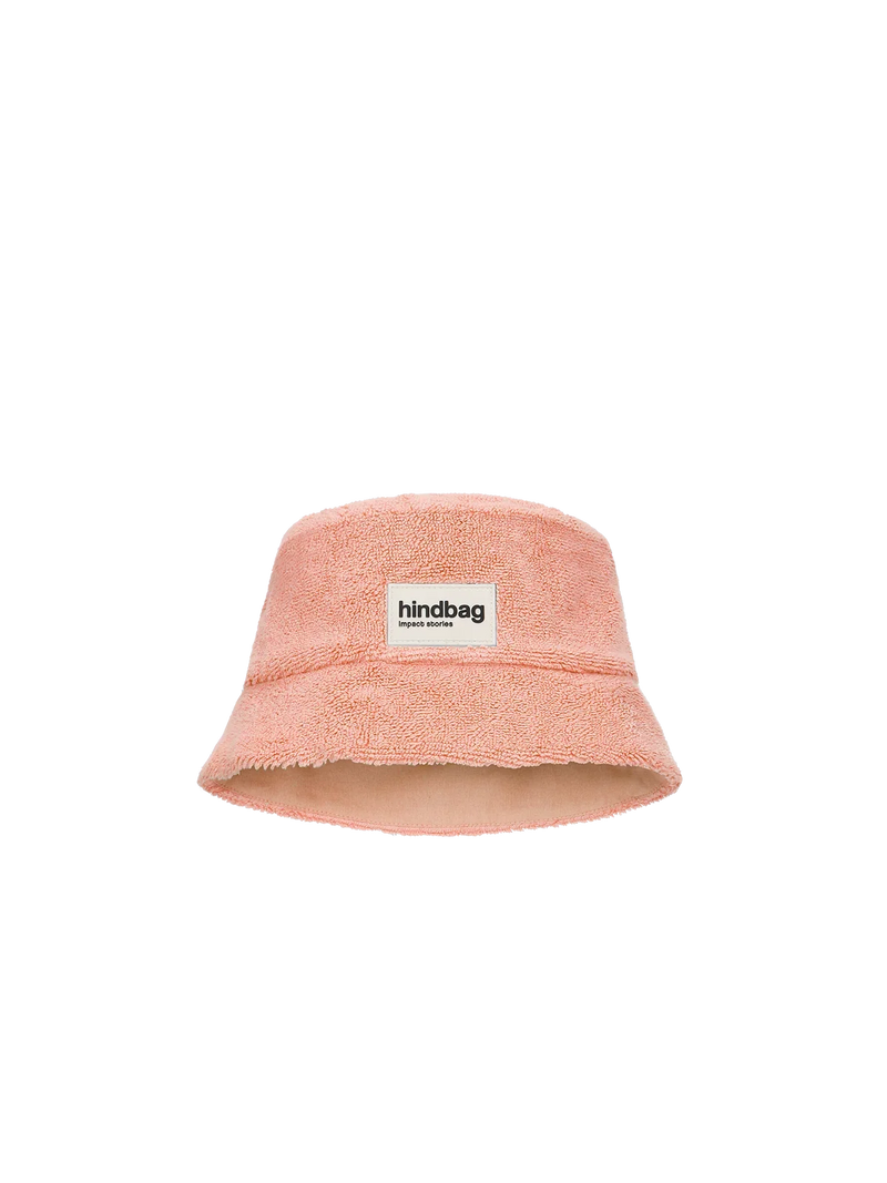 Coral pink Terry bob