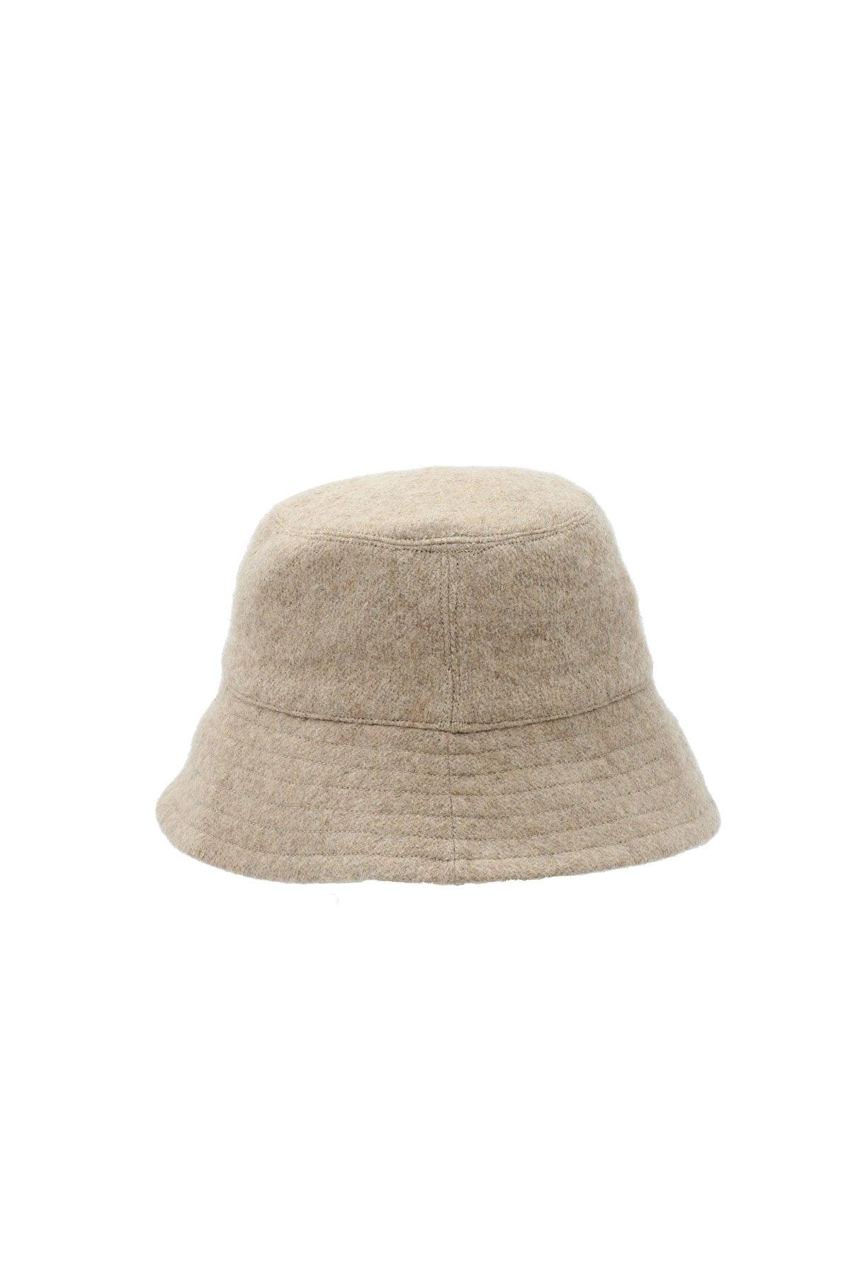 Beige Wool Bob