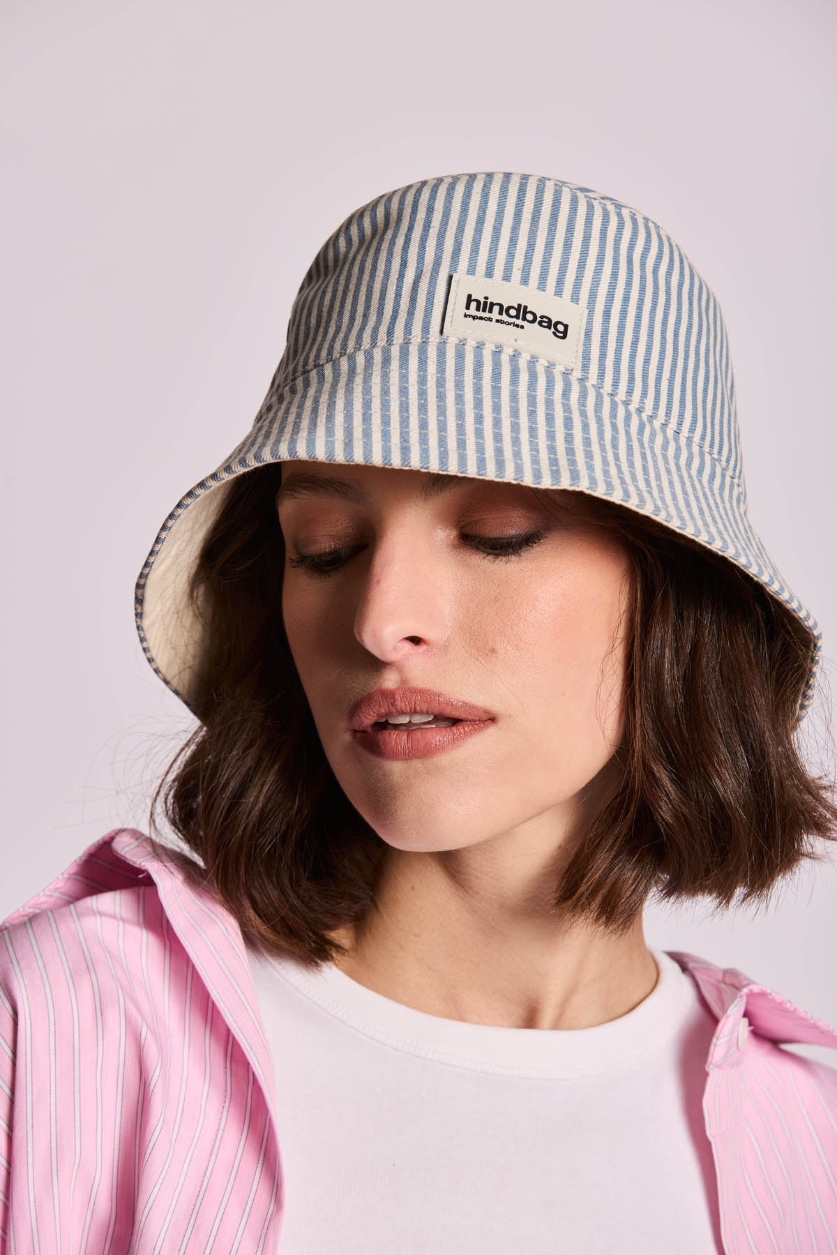 Bob the Bucket Hat Blue Stripes