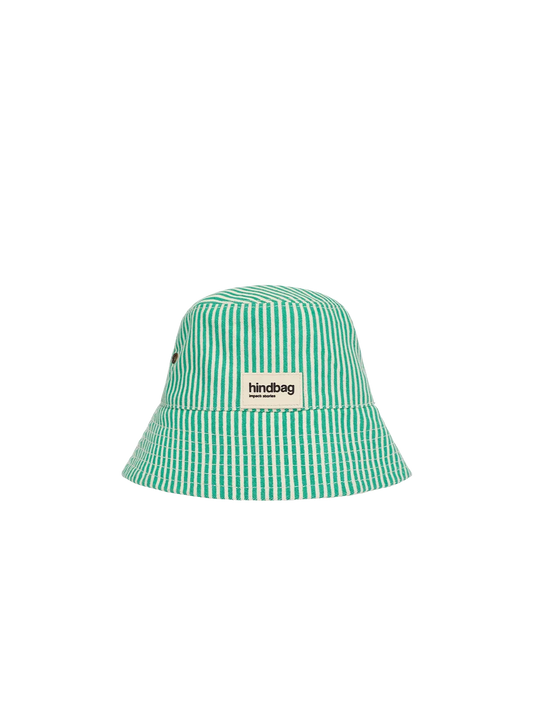 Bob the Bucket Hat Green Stripes