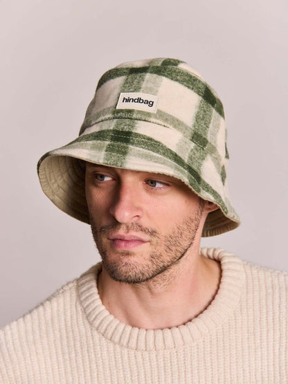 Bob the Bucket Hat green tartan