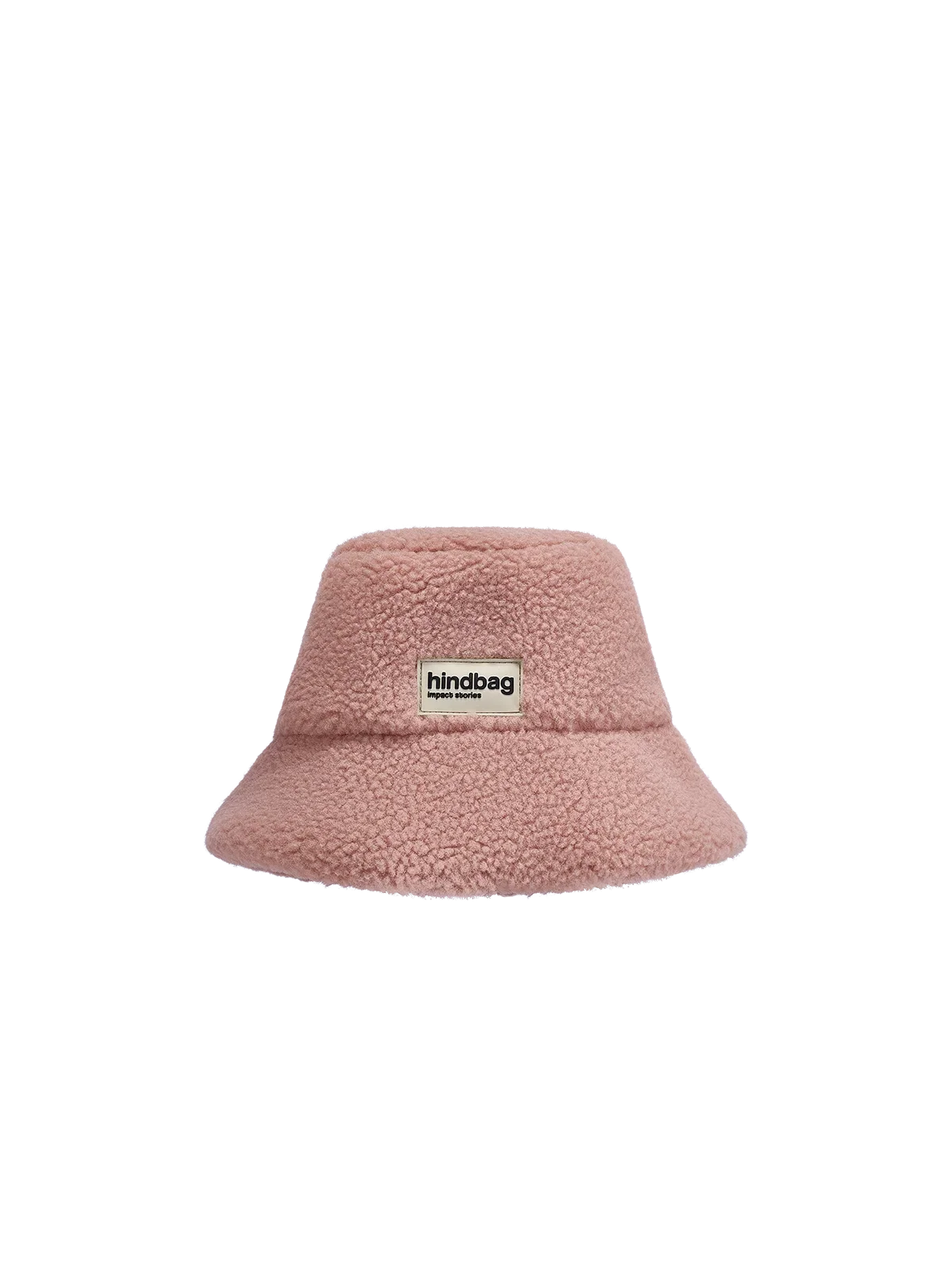 Teddy Bucket Hat in Powder Pink