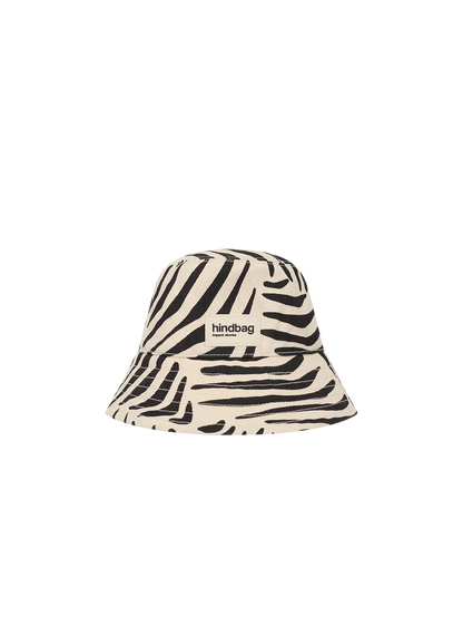 Bob the Bucket Hat Ecru Zebra