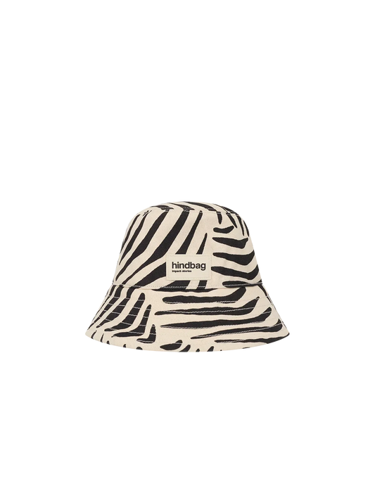 Bob the Bucket Hat Ecru Zebra