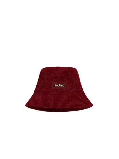 Bob the Bucket Hat burgundy corduroy