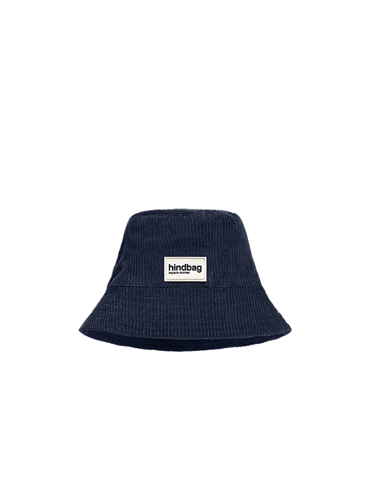 Navy Corduroy Bucket Hat