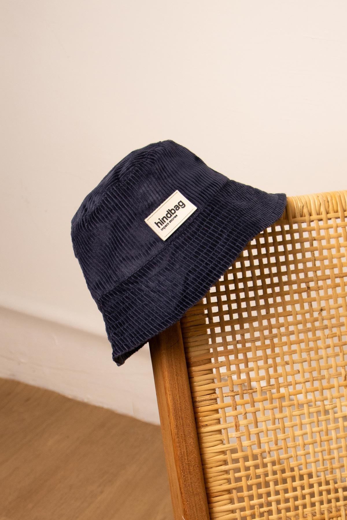 Navy Corduroy Bucket Hat