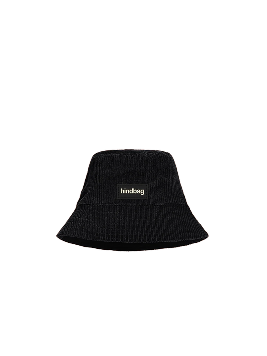 Bob the Bucket Hat black corduroy