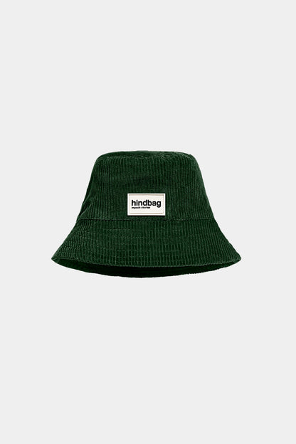 Pine Green Corduroy Bucket Hat