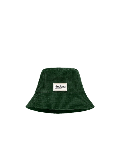 Pine Green Corduroy Bucket Hat